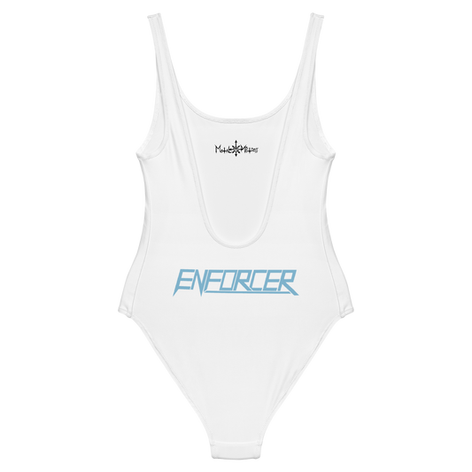 ENFORCER From Beyond One Piece Swimsuit (White)
