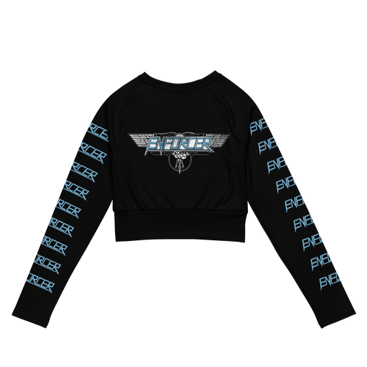 Enforcer From Beyond official Metal Mistress long sleeve crop top