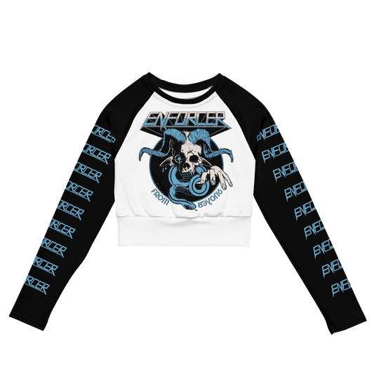 Enforcer From Beyond official Metal Mistress long sleeve crop top