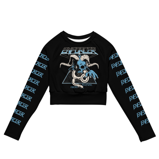 Enforcer From Beyond official Metal Mistress long sleeve crop top