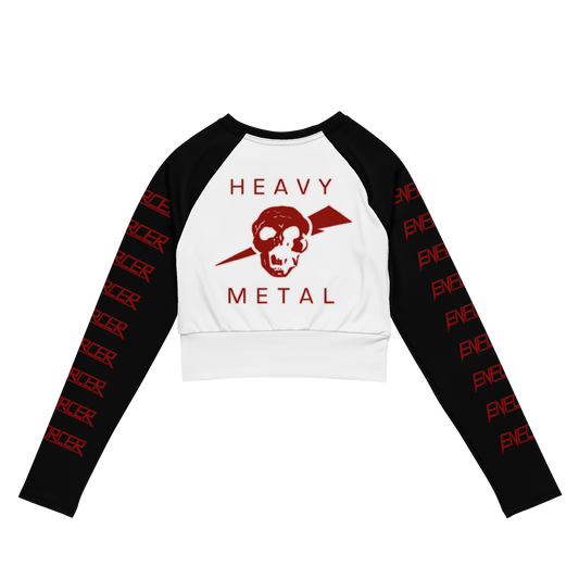 Enforcer Heavy Metal official Metal Mistress long sleeve crop top