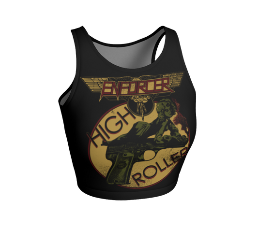 Enforcer High Roller official Metal Mistress crop top