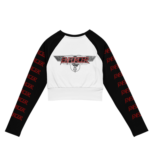 Enforcer Nightmares official Metal Mistress long sleeve crop top