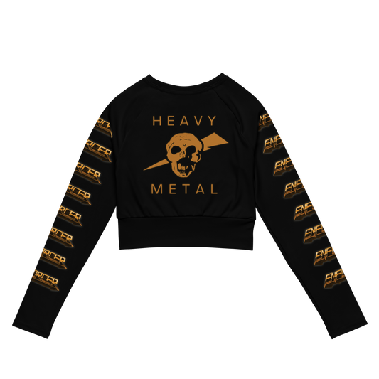 Enforcer Nostalgia official Metal Mistress long sleeve crop top