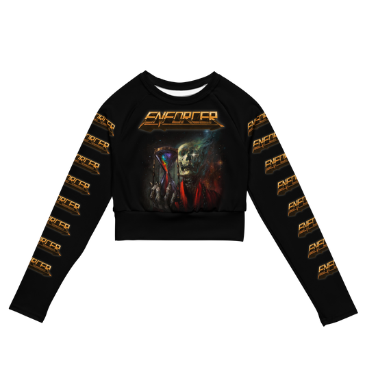 Enforcer Nostalgia official Metal Mistress long sleeve crop top