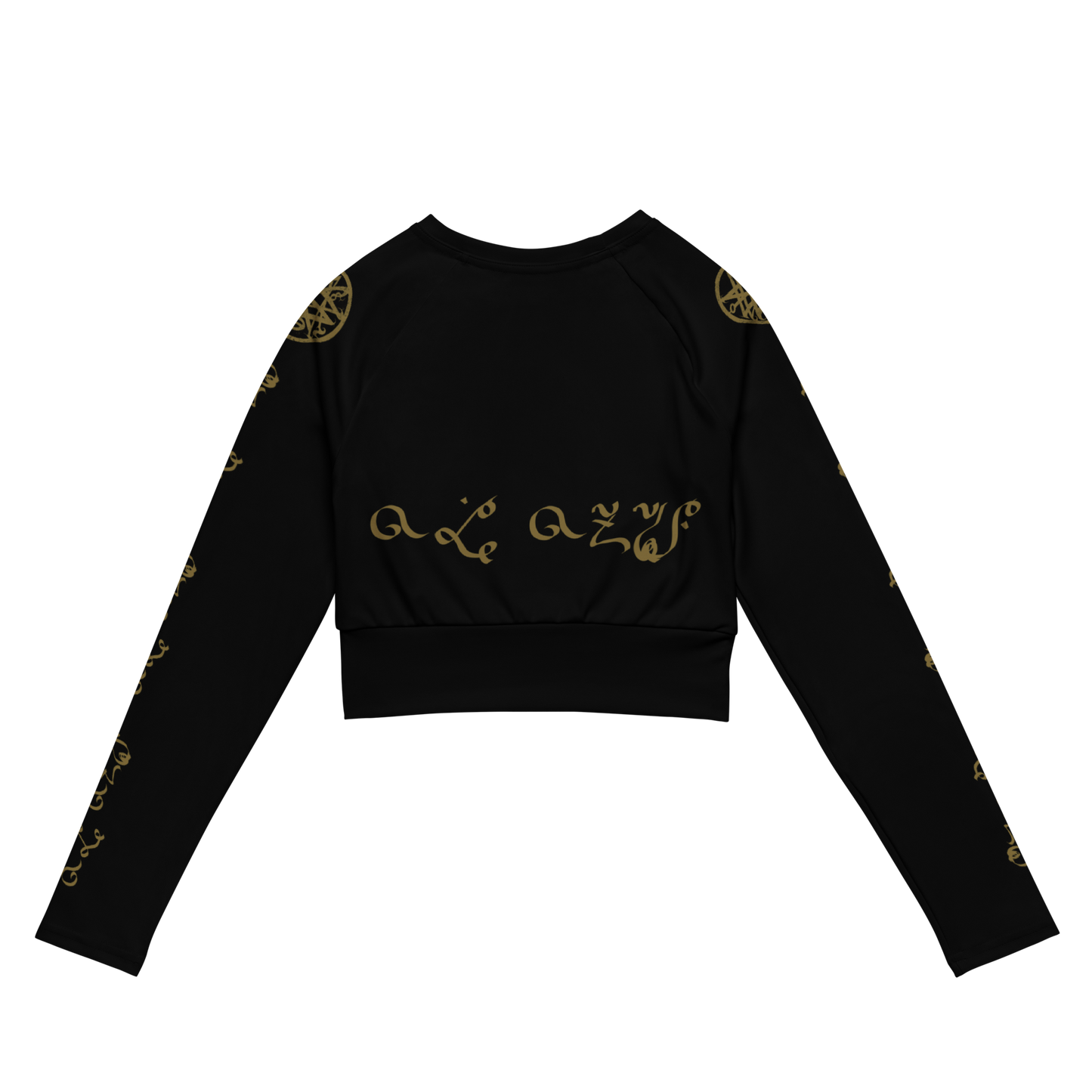 EQUITANT ART Trinity Seal Long Sleeve Crop Top