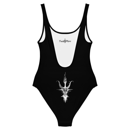 EQUITANT ART Baphomet One Piece Swimsuit