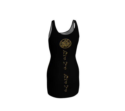 EQUITANT ART Trinity Seal (Al Azif) Bodycon Dress