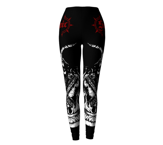 Satanic ...From Hell official leggings by Metal Mistress