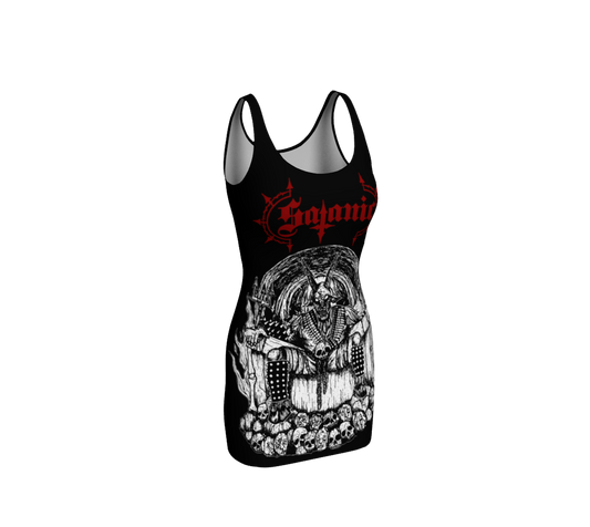 Satanic ...From Hell official bodycon dress by Metal Mistress