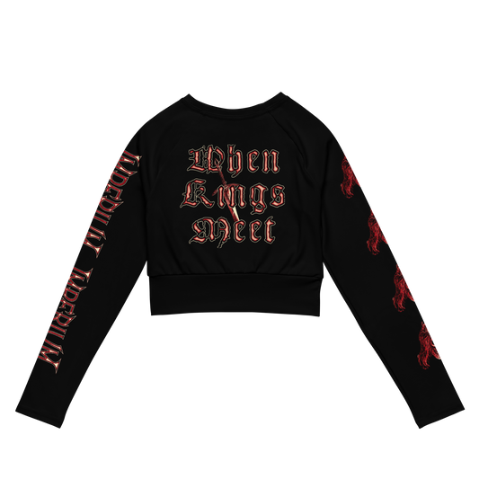 Imperium When Kings Meet official long sleeve crop top by Metal Mistress