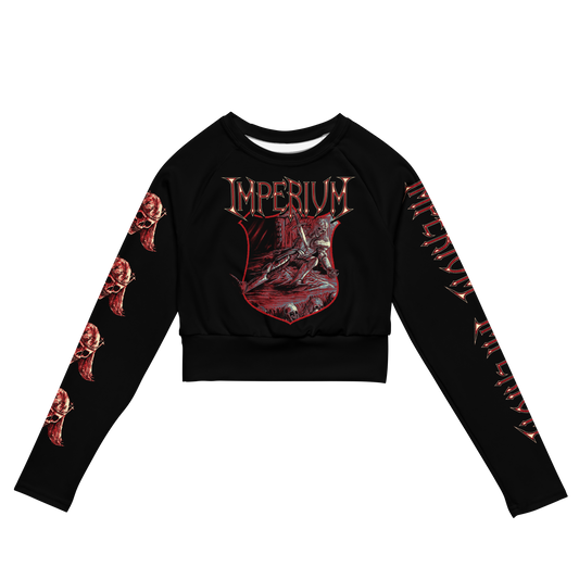 Imperium When Kings Meet official long sleeve crop top by Metal Mistress