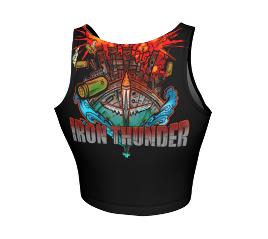 Imperium Iron Thunder official fitted crop top by Metal Mistress