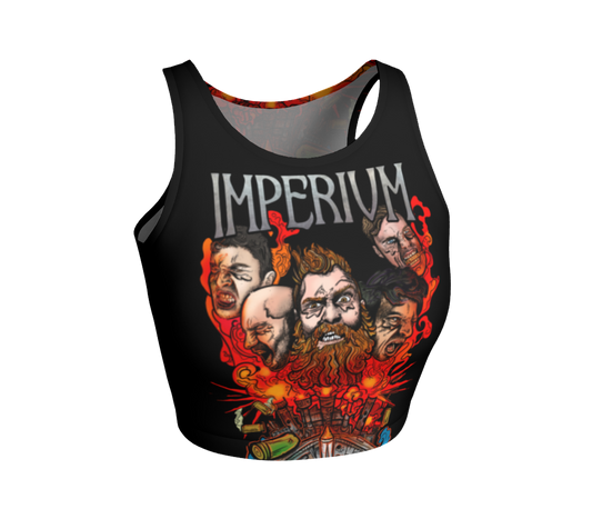 Imperium Iron Thunder official fitted crop top by Metal Mistress
