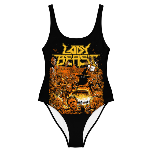 Lady Beast official licensed swimming bodysuit by Metal Mistress