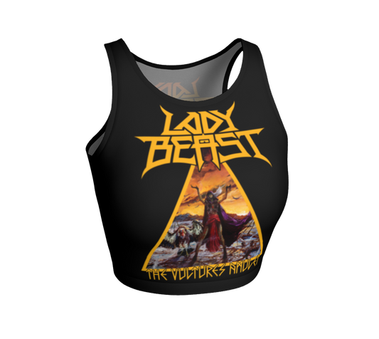 Lady Beast The Vultures Amulet official crop top by Metal Mistress