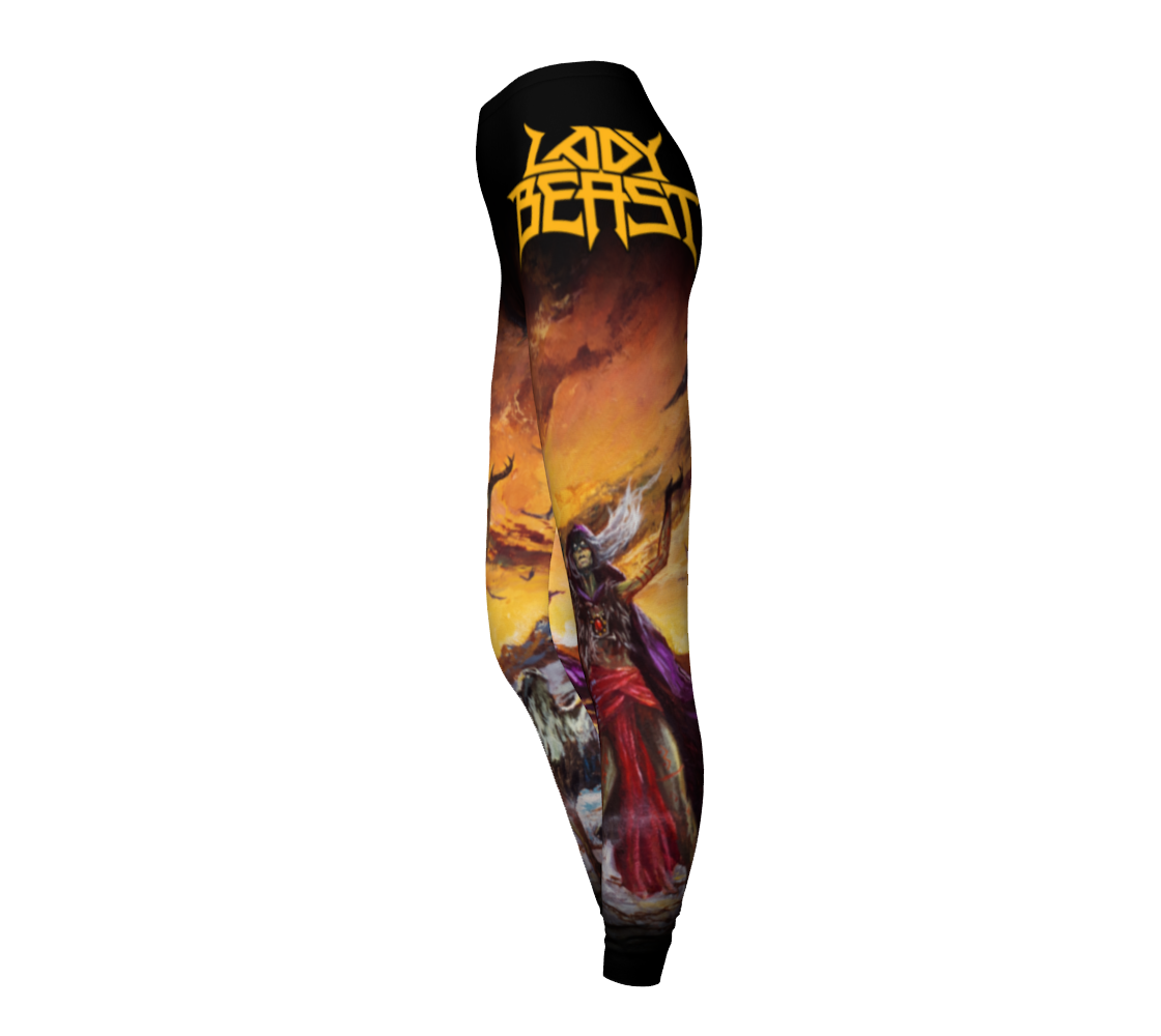 Lady Beast The Vultures Amulet official leggings by Metal Mistress