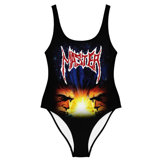 Master On The Seventh Day God Created...Master official licensed swimming bodysuit by Metal Mistress