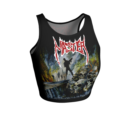 Master The New Elite Official Crop Top by Metal Mistress