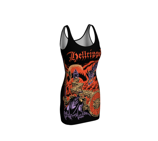 Hellripper Mester Stoor Worm official bodycon dress by Metal Mistress
