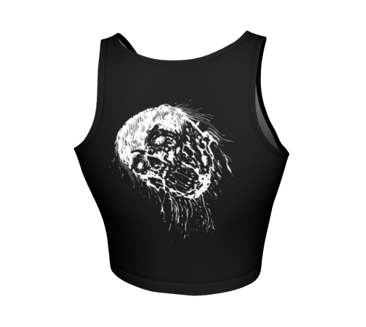 Hellfekted Method of Destruction official fitted crop top by Metal Mistress