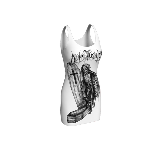 Nunslaughter Angelic Dread official bodycon dress by Metal Mistress