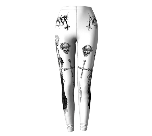 Nunslaughter Angelic Dread official leggings by Metal Mistress