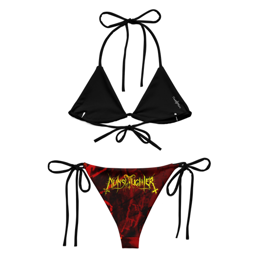 Nunslaughter Hex official bikini swimsuit by Metal Mistress