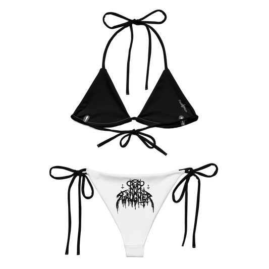 NUNSLAUGHTER Putrid Bikini Swimsuit (White)