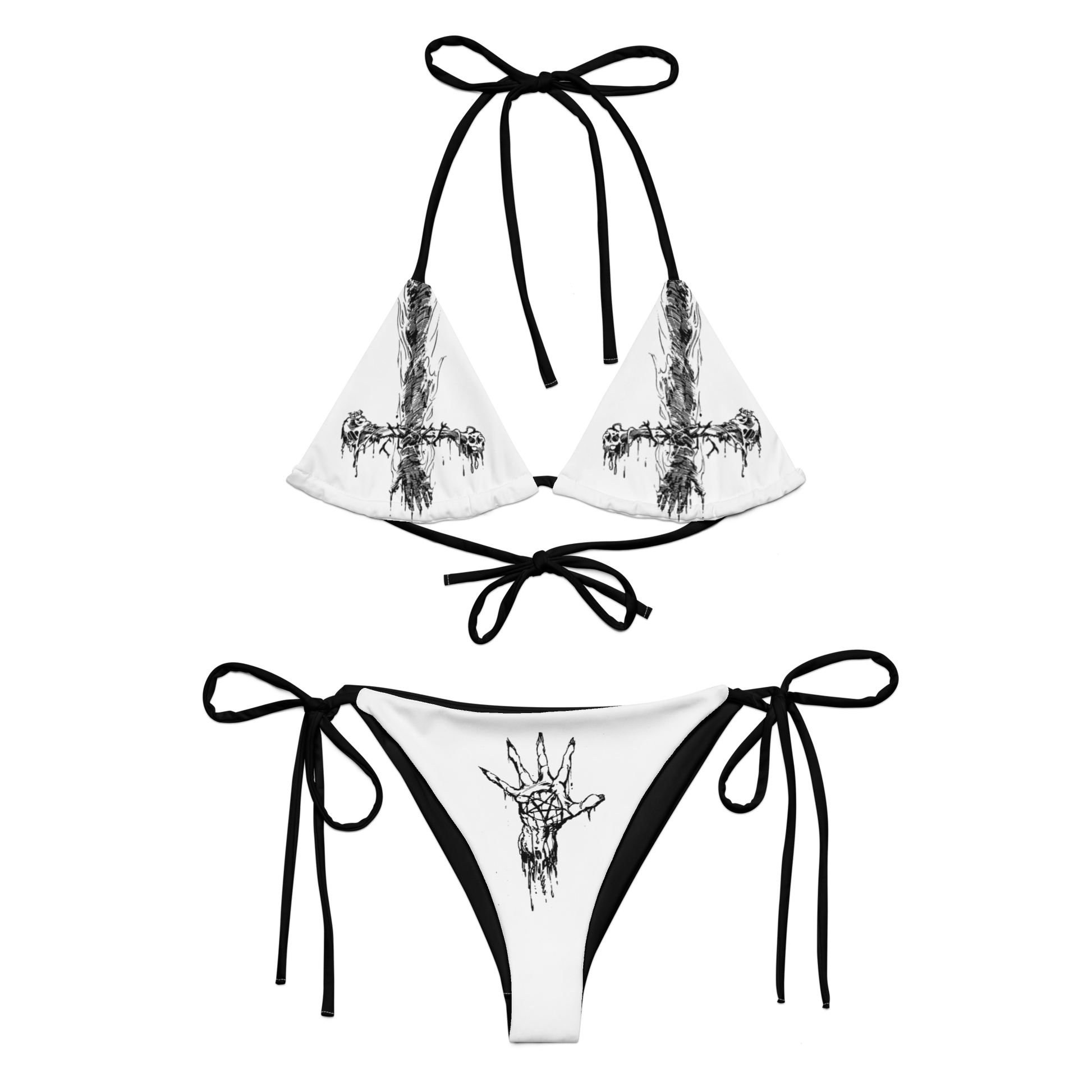 NunSlaughter Putrid official licensed bikini swimsuit by Metal Mistress