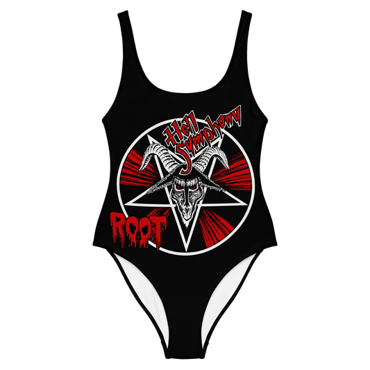 Root Hell Symphony official licensed swimming bodysuit by Metal Mistress