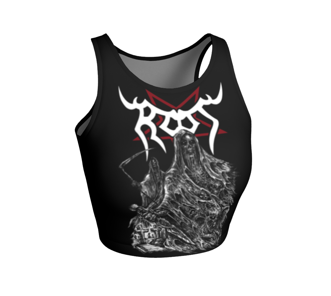 Root Reaper official crop top by Metal Mistress