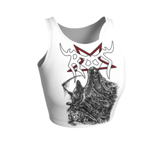 Root Reaper official crop top by Metal Mistress