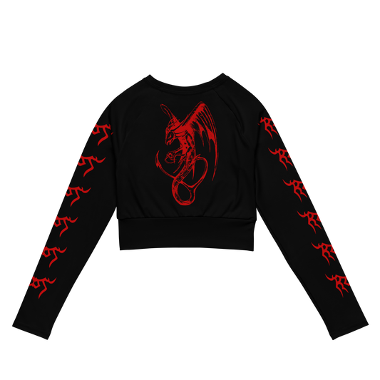 ROOT The Book Long Sleeve Crop Top