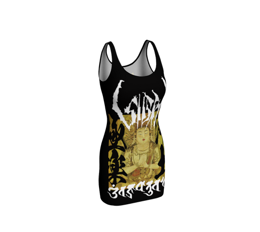 Sigh official bodycon dress by Metal Mistress