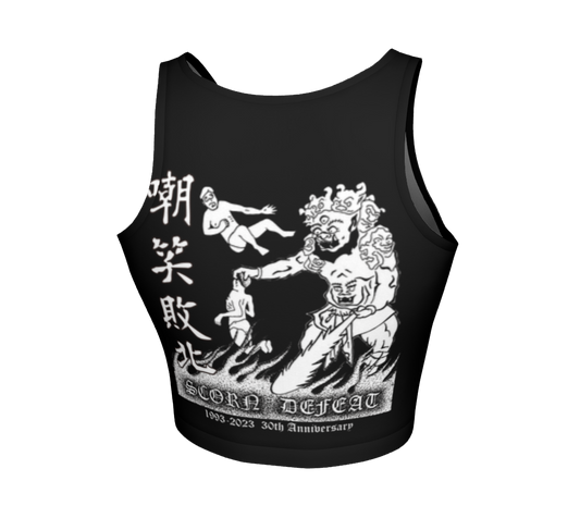 SIGH Scorn Defeat Crop Top