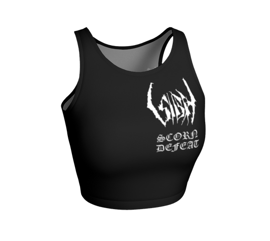 Sigh Scorn Defeat official crop top by Metal Mistress