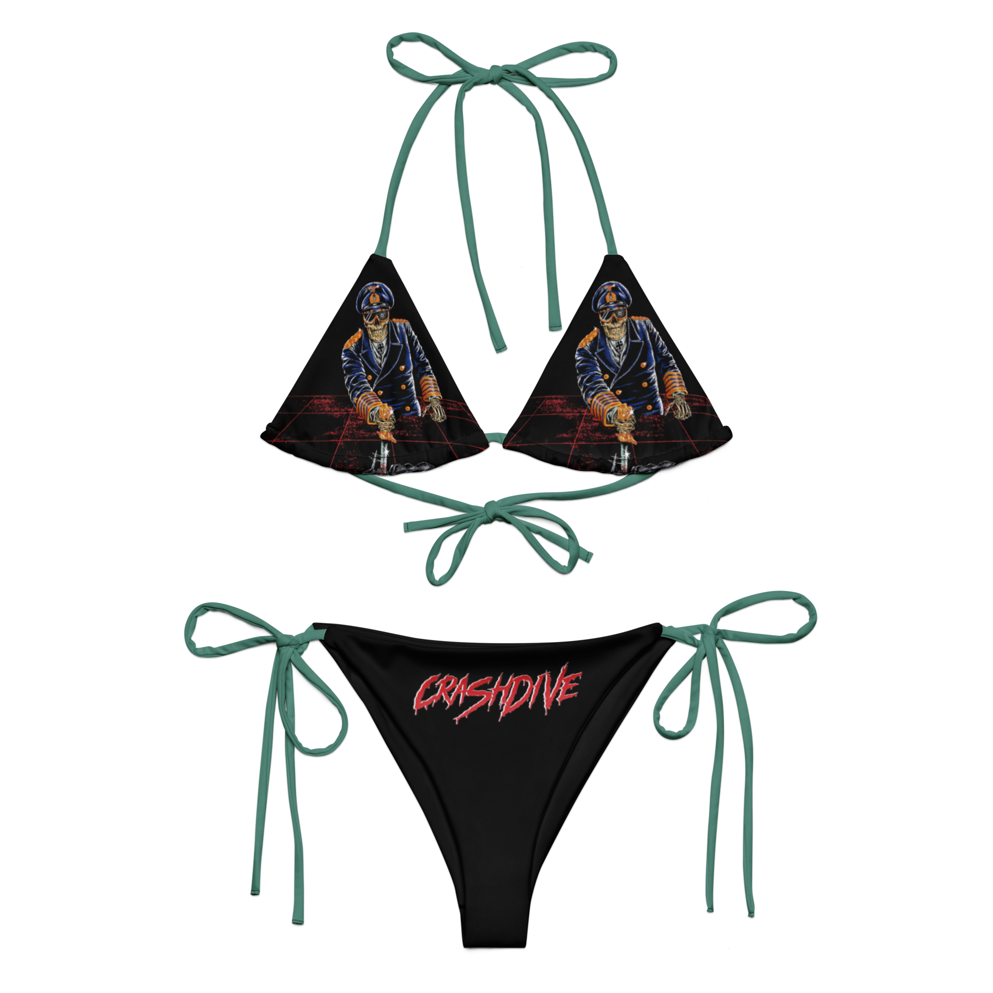 TAILGUNNER Crashdive Bikini Swimsuit Metal Mistress