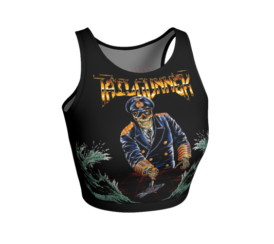 Tailgunner Crashdive official crop top by Metal Mistress