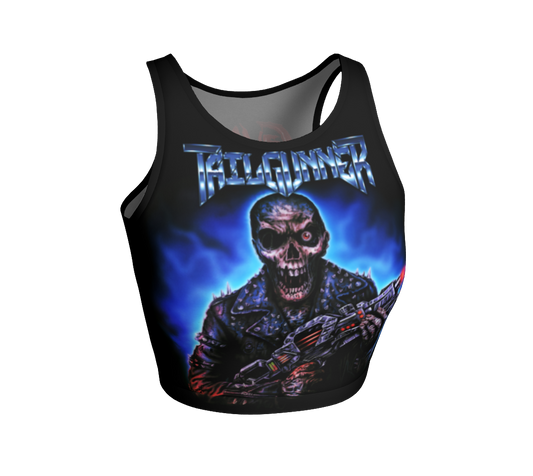 Tailgunner Guns For Hire official crop top by Metal Mistress