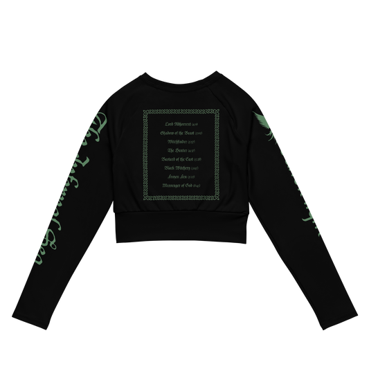 THE INFERNAL SEA Hellfenlic Long Sleeve Crop Top