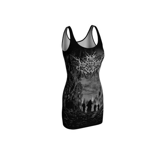 The Infernal Sea - Negotium Crucis official bodycon dress by Metal Mistress