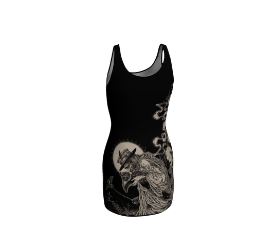 THE INFERNAL SEA The Great Mortality Bodycon Dress