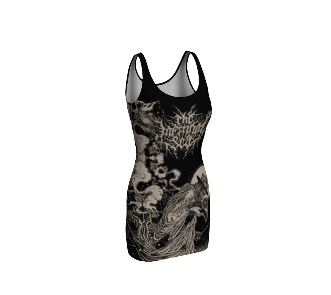 The Infernal Sea - The Great Mortality official bodycon dress by Metal Mistress