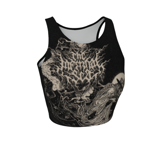 The Infernal Sea - The Great Mortality official crop top by Metal Mistress