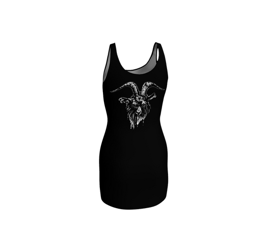 Devastator The Warrior Goat official bodycon dress by Metal Mistress