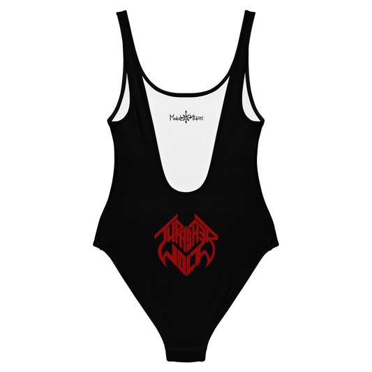 THRASHERWOLF 3 Headed Wolf One Piece Swimsuit