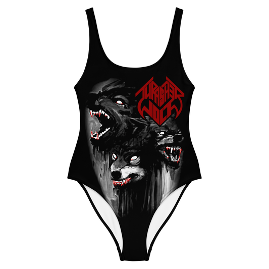 Thrasherwolf official licensed swimming bodysuit by Metal Mistress