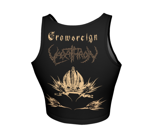 VARATHRON Crowsreign official crop top by Metal Mistress