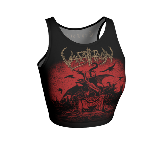 VARATHRON Crowsreign official crop top by Metal Mistress